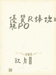 优质R棒攻略系统PO