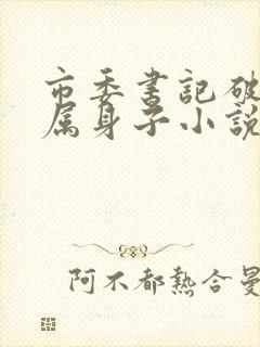 市委书记破女下属身子小说