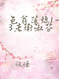 色翁荡熄1—13老卫淑芬