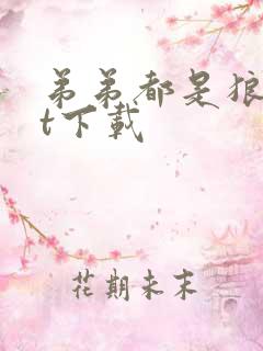 弟弟都是狼txt下载