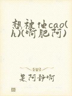 想被他cao(h)(啊肥阿)