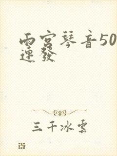 雨宫琴音500连发