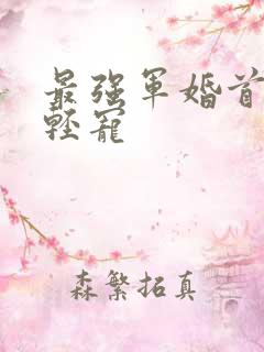最强军婚首长求轻宠