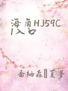 海角HJ59C1入口
