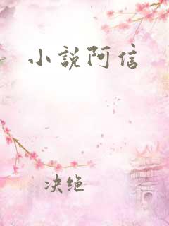 小说阿信