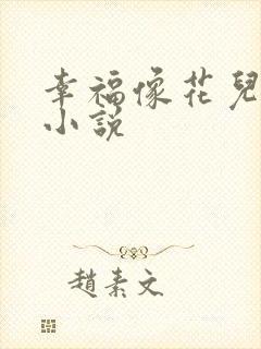 幸福像花儿一样小说