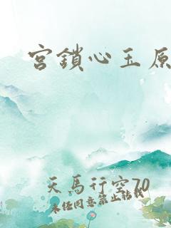 宫锁心玉原著