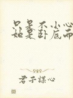 只是不小心发现她是卧底而已