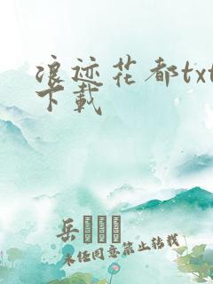 浪迹花都txt下载