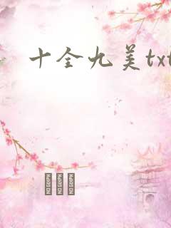 十全九美txt