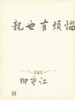 龙也有烦恼小说