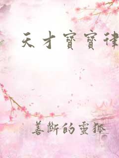 天才宝宝律师妈