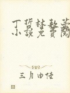 丁哲林敖蕾主角小说免费阅读笔趣