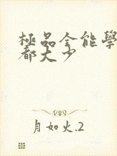 极品全能学生花都大少