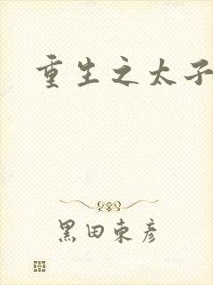 重生之太子驾到