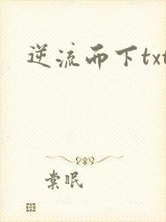 逆流而下txt