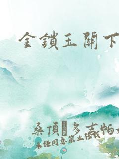 金锁玉关下载