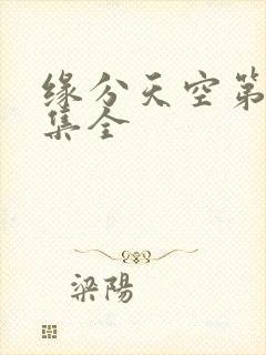 缘分天空第12集全