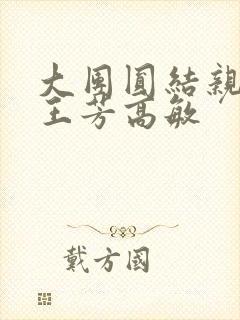 大团圆结亲情会王芳高敏