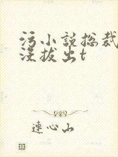 污小说总裁整夜没拔出t