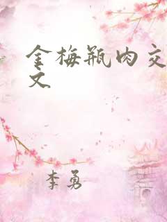 金梅瓶肉交白话文