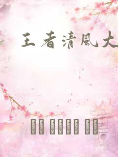 王者清风大结局