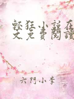 轻狂小说在线全文免费阅读