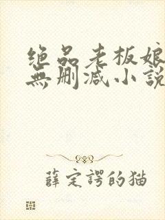 绝品老板娘完整无删减小说