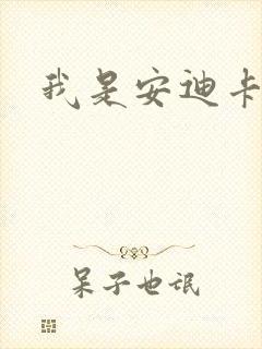 我是安迪卡罗尔