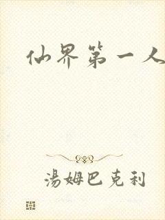 仙界第一人