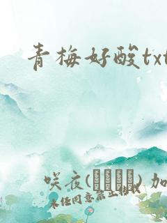 青梅好酸txt
