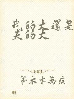 我的大还是你前夫的大