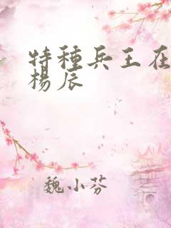 特种兵王在都市杨辰