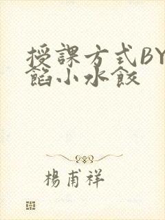 授课方式BY肉馅小水饺