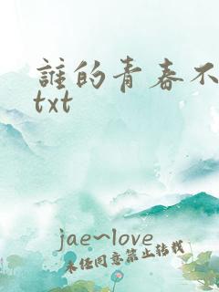 谁的青春不迷茫txt