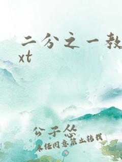 二分之一教主txt