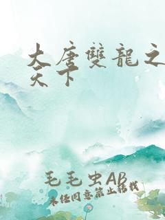 大唐双龙之无敌天下