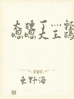 太硬了灬轻点灬嗯嗯大王鸥