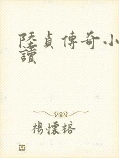 陆贞传奇小说阅读