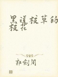 黑道校草的黑道校花