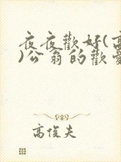 夜夜欢好(高h)公翁的欢爱