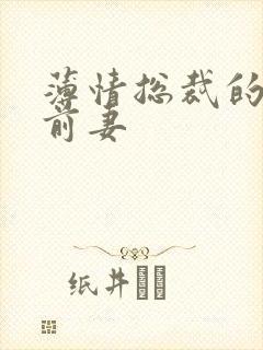 薄情总裁的失声前妻