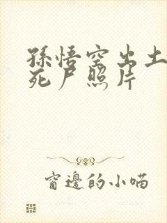 孙悟空出土后的死尸照片