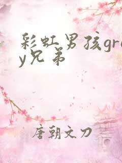 彩虹男孩gray兄弟