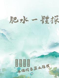 肥水一体探岳体