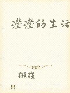 滢滢的生活日记