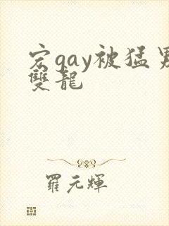 宏gay被猛男双龙
