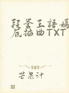 段誉王语嫣在井底插曲TXT