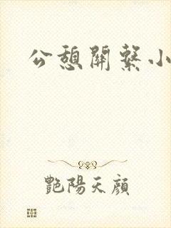 公憩关系小说