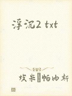 浮沉2 txt